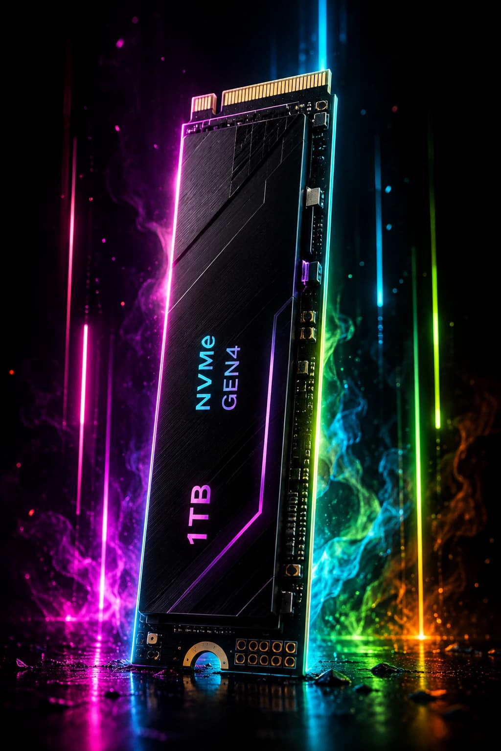 Unidad SSD NVMe para almacenamiento